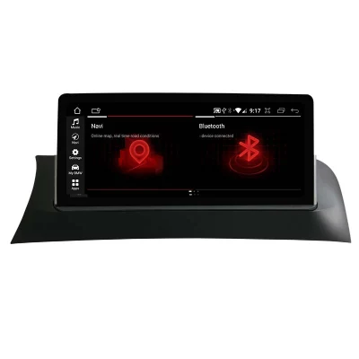 10.25 '' 4G SIM Car Audio Stereo Navi Autoradio Rádio Tela Multimídia GPS F25 Android para BMW X3 2006 2012